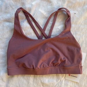 Lululemon energy bra // dusty rose size 6